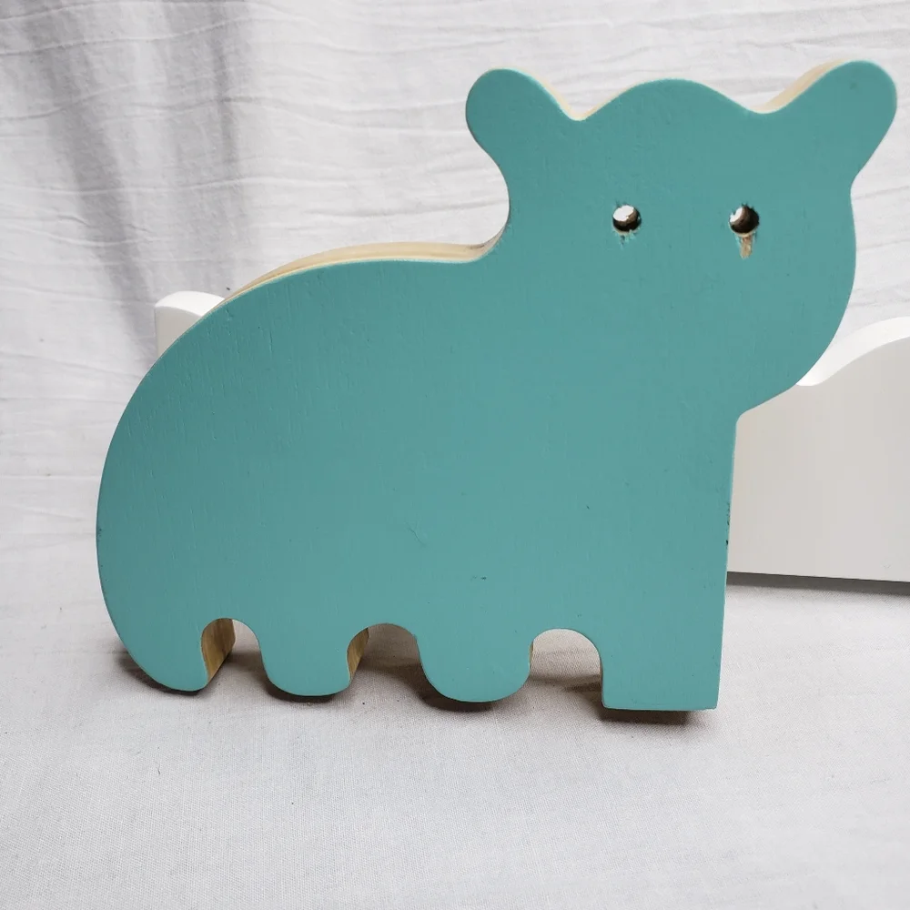Forest Friends Children's Wooden Wall Hooks
